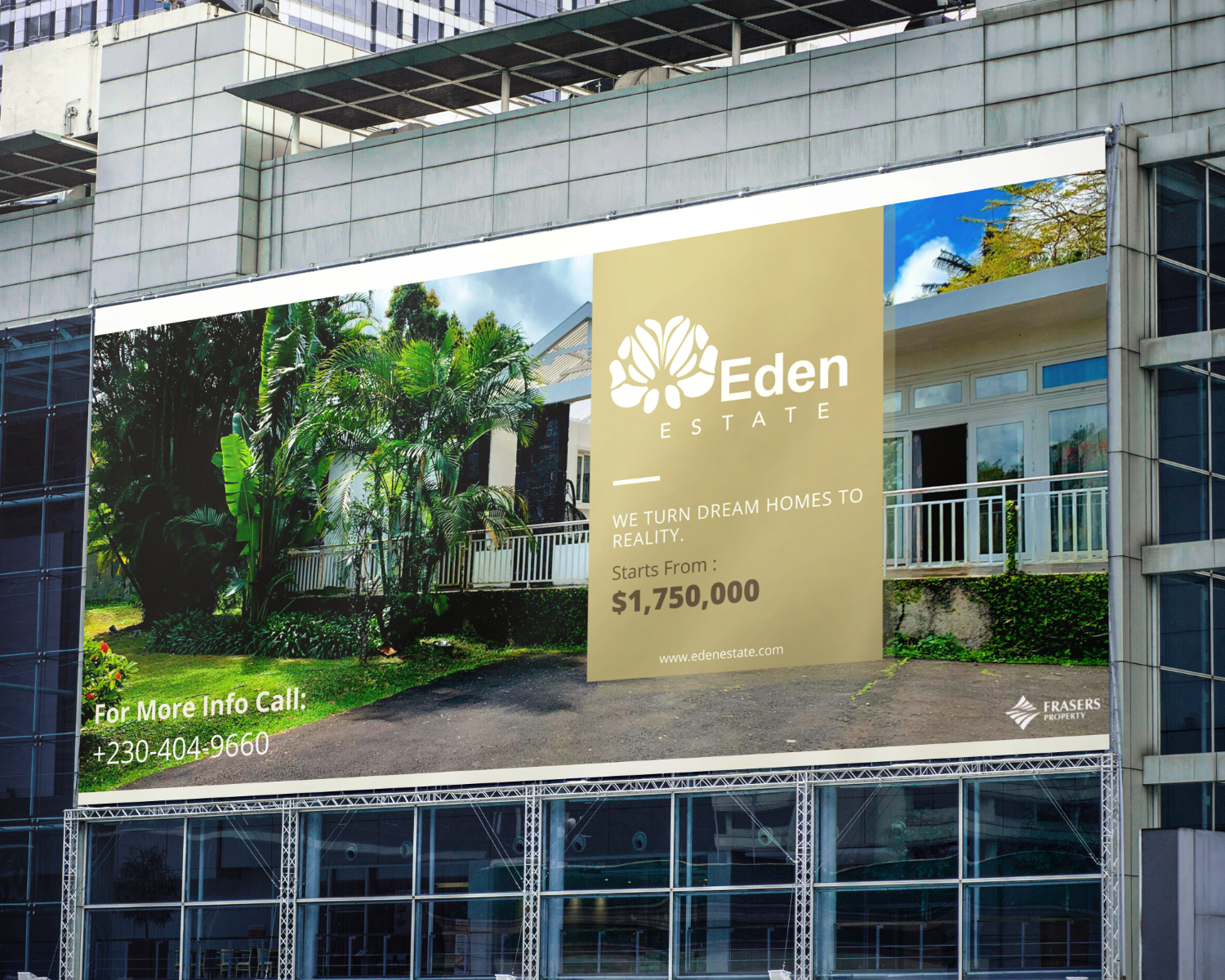 Billboard eden estate